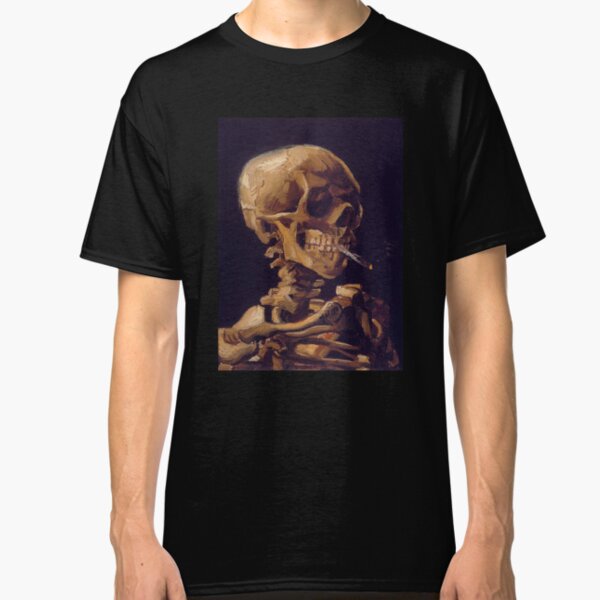Vincent Van Gogh's 'Skull with a Burning Cigarette' Classic T-Shirt