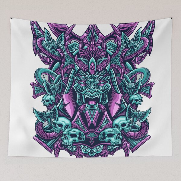 Item preview, Skull Samurai With Snake designed and sold by JTS STORE.