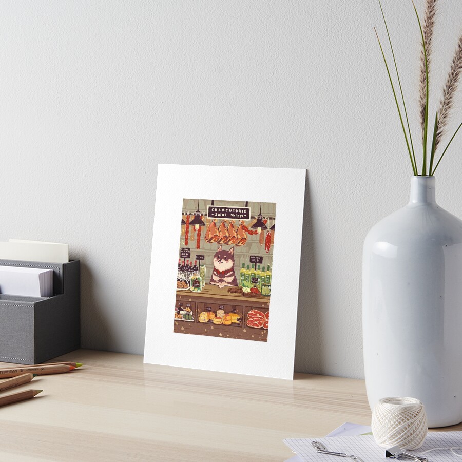 Item preview, Art Board Print designed and sold by yogurtpan.