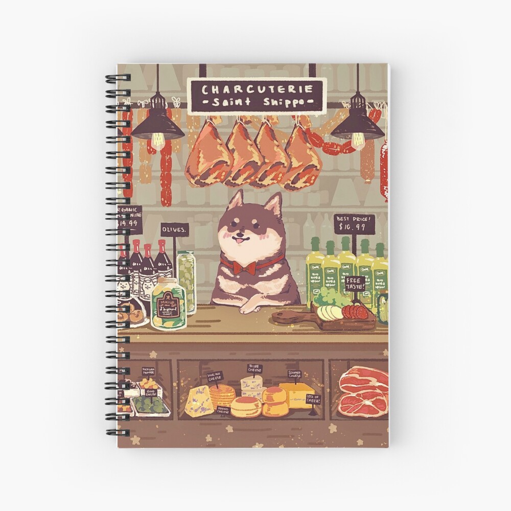Item preview, Spiral Notebook designed and sold by yogurtpan.