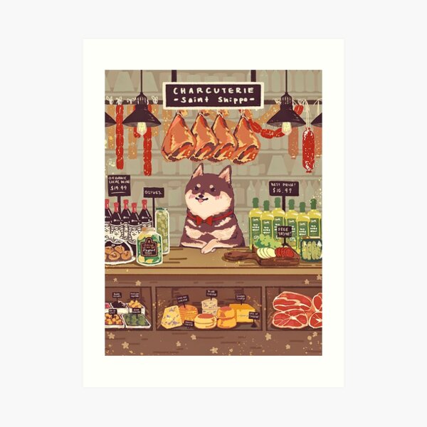 Charcuterie Saint Shippo Impression artistique