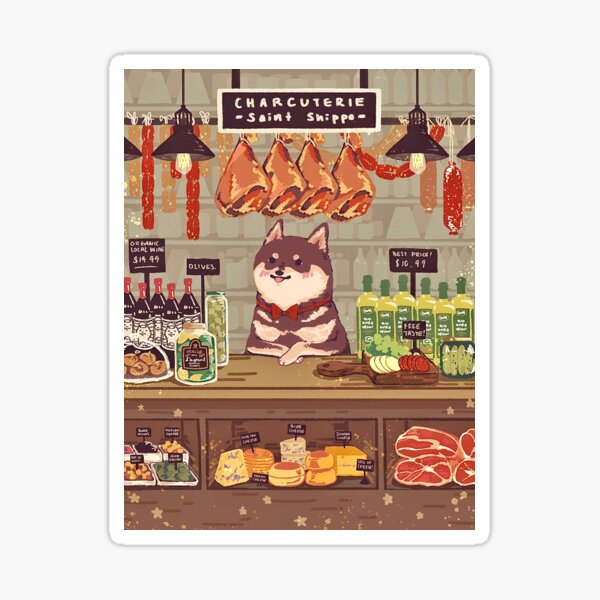 Charcuterie Saint Shippo Sticker
