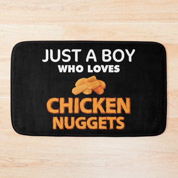 Item preview, Just a Boy Who Loves Chicken Nuggets Funny Fast food lover gift designed and sold by xtocky.