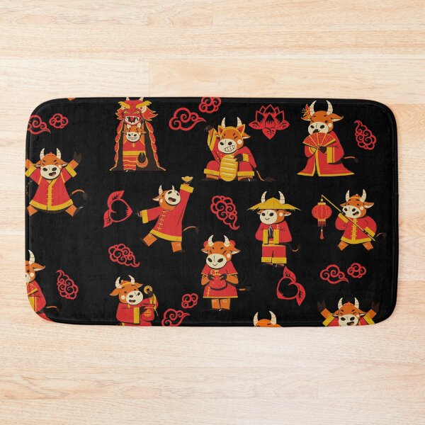 Item preview, chinese oxen in traditional cheongsam and changshan designed and sold by Atleta-Cali.
