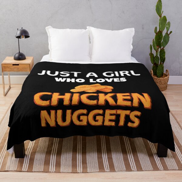 Item preview, Just a Boy Girl who Loves Chicken Nuggets Funny Fast food lover gift designed and sold by xtocky.