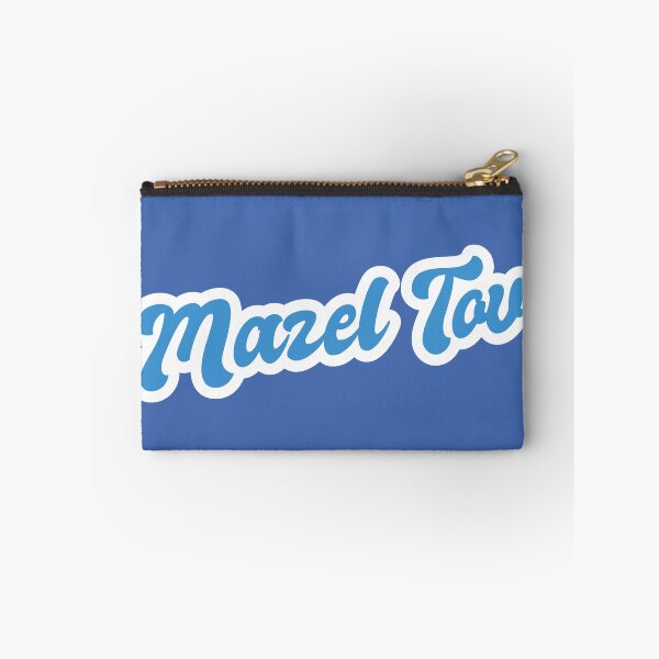 Item preview, Mazel Tov - White, Blue designed and sold by Chubuter.
