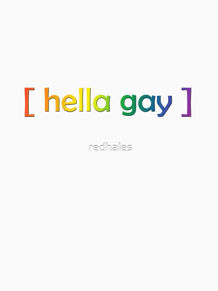 Hella gay de redhales