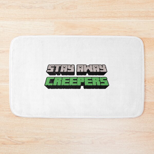 Item preview, Minecraft-stay Away Creepers designed and sold by inspiredtees24.