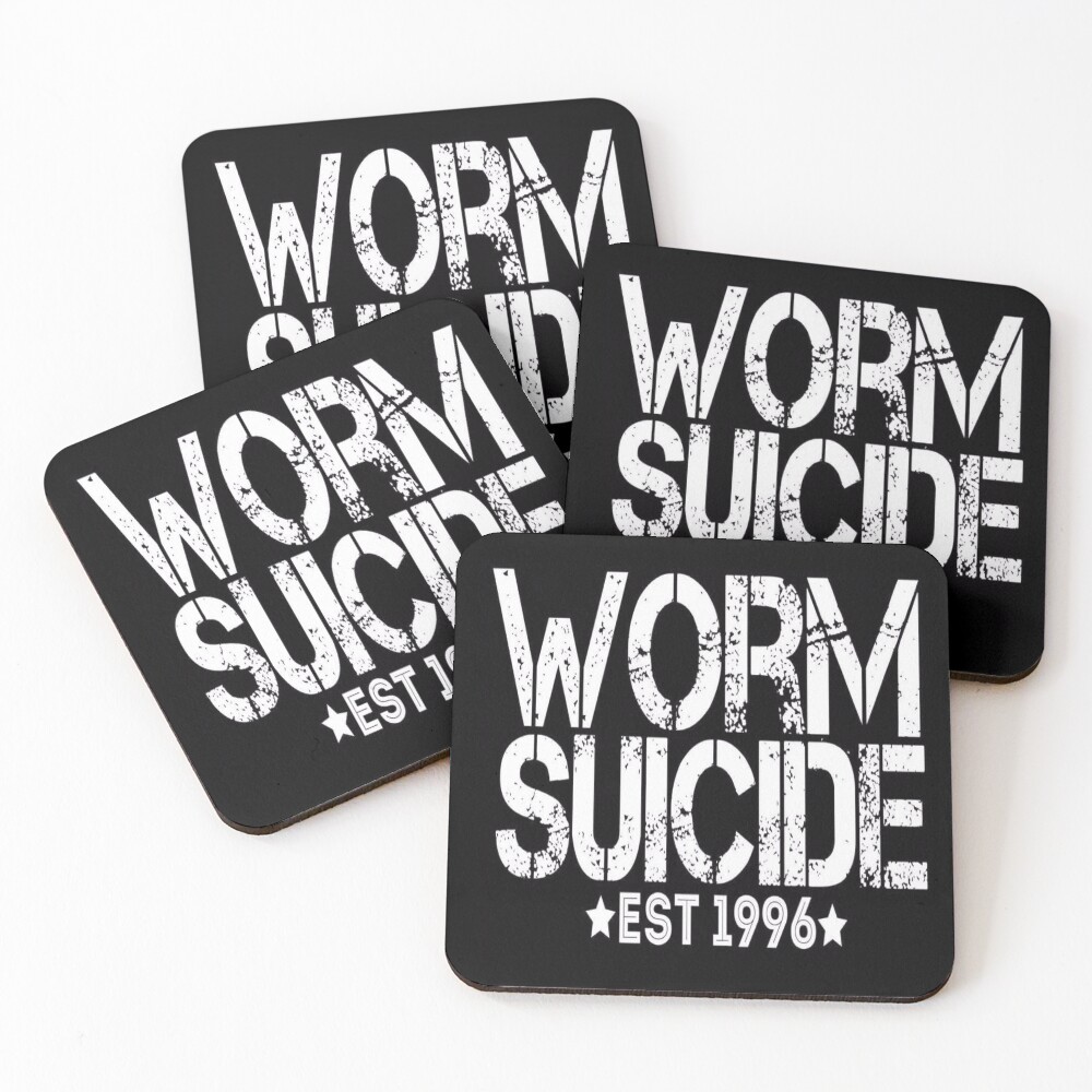 Item preview, Coasters (Set of 4) designed and sold by wormsuicide.