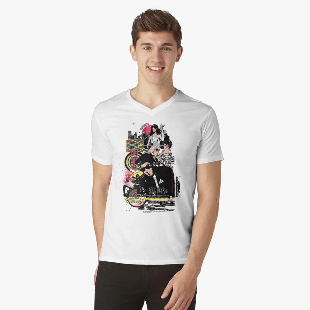 Item preview, V-Neck T-Shirt designed and sold by popsho.
