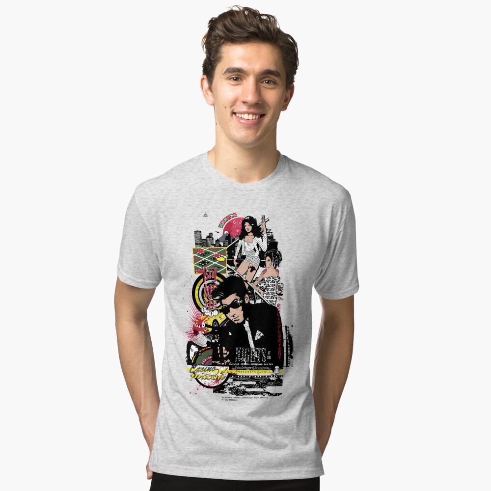 Item preview, Tri-blend T-Shirt designed and sold by popsho.
