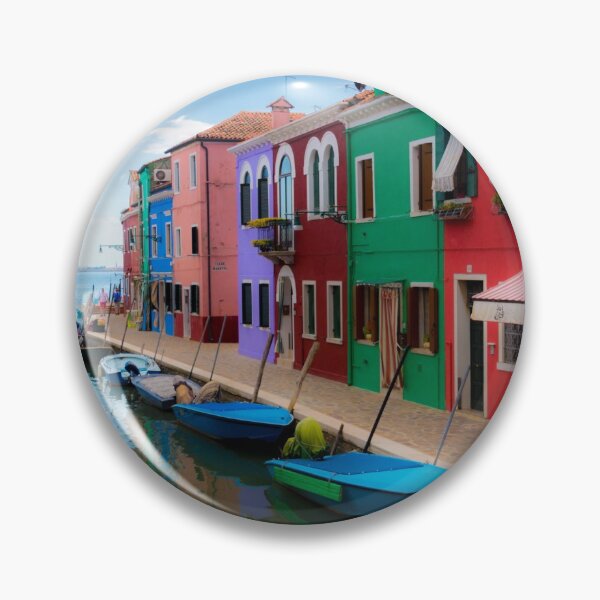Item preview, Colorful houses in Burano designed and sold by pietrofoto.