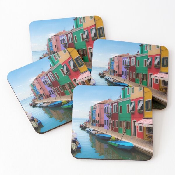 Item preview, Colorful houses in Burano designed and sold by pietrofoto.