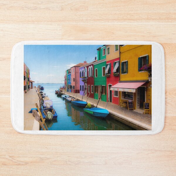 Item preview, Colorful houses in Burano designed and sold by pietrofoto.
