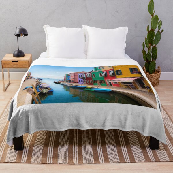 Item preview, Colorful houses in Burano designed and sold by pietrofoto.