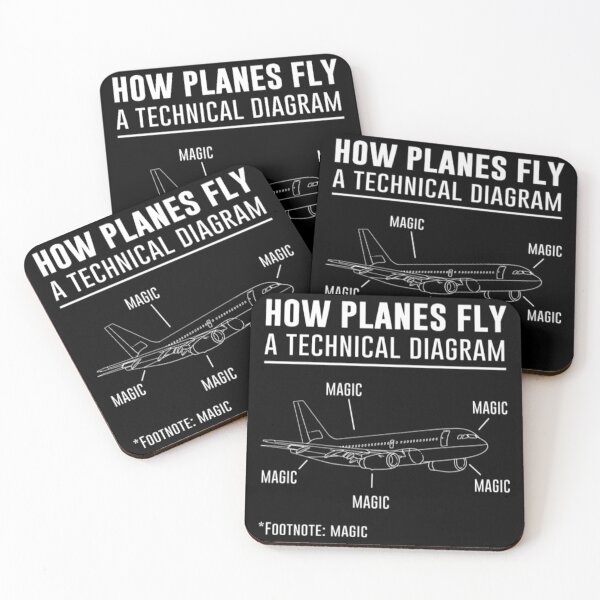 Item preview, Aviation Lover T-ShirtHow Planes Fly Magic  designed and sold by MachiObina.