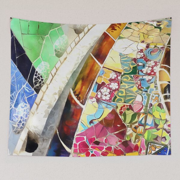 Item preview, Gaudi Barselona mosaic designed and sold by Shevi.