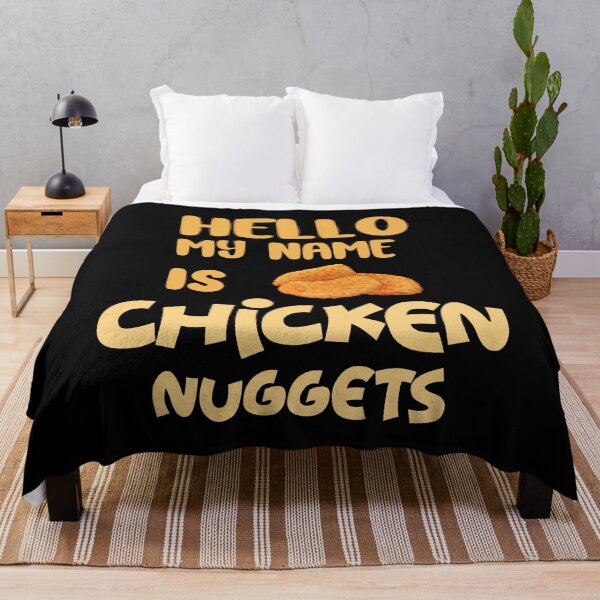 Item preview, Hello My Name is Chicken Nuggets Funny Fast food lover gift designed and sold by xtocky.