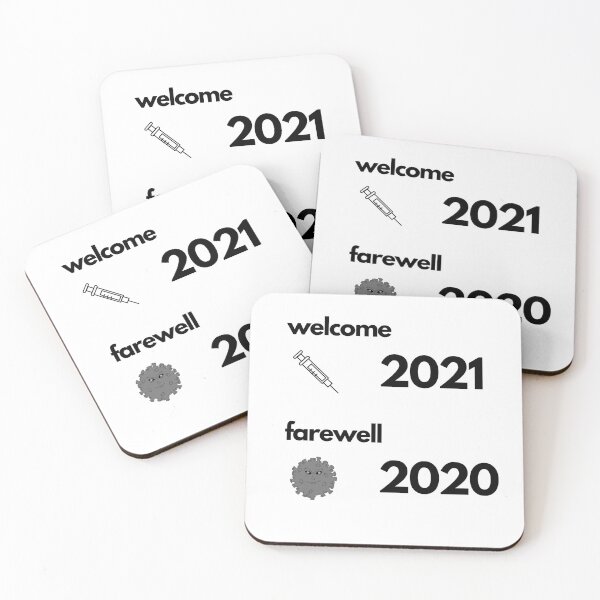 Item preview, Welcome 2021 Farewell 2020 designed and sold by Capiral Bucketlist.