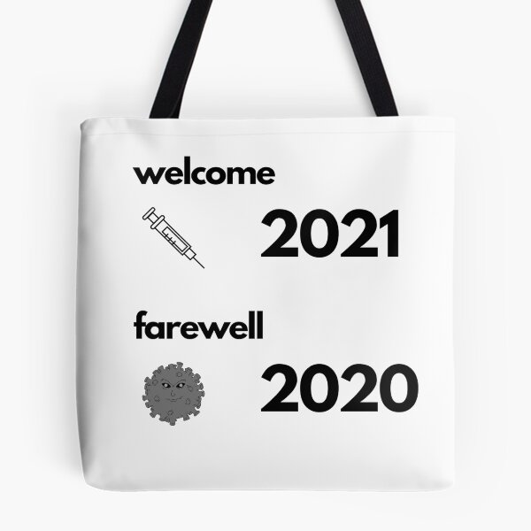 Item preview, Welcome 2021 Farewell 2020 designed and sold by Capiral Bucketlist.