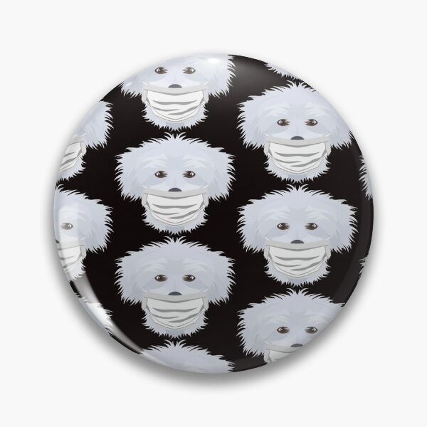 Item preview, Dog Maltese with respirator designed and sold by MarleneYost.