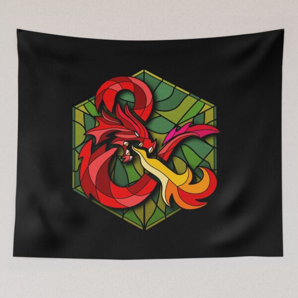 Artikelvorschau, Dungeons And Dragons T-ShirtDungeons and Dragons Buntglas entworfen und verkauft von MachiObina.