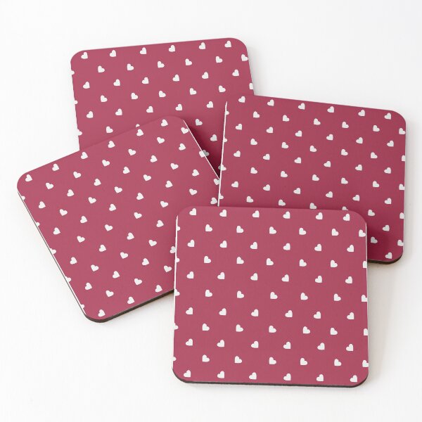 Item preview, Paterne bordeaux heart valentine designed and sold by Astralia.