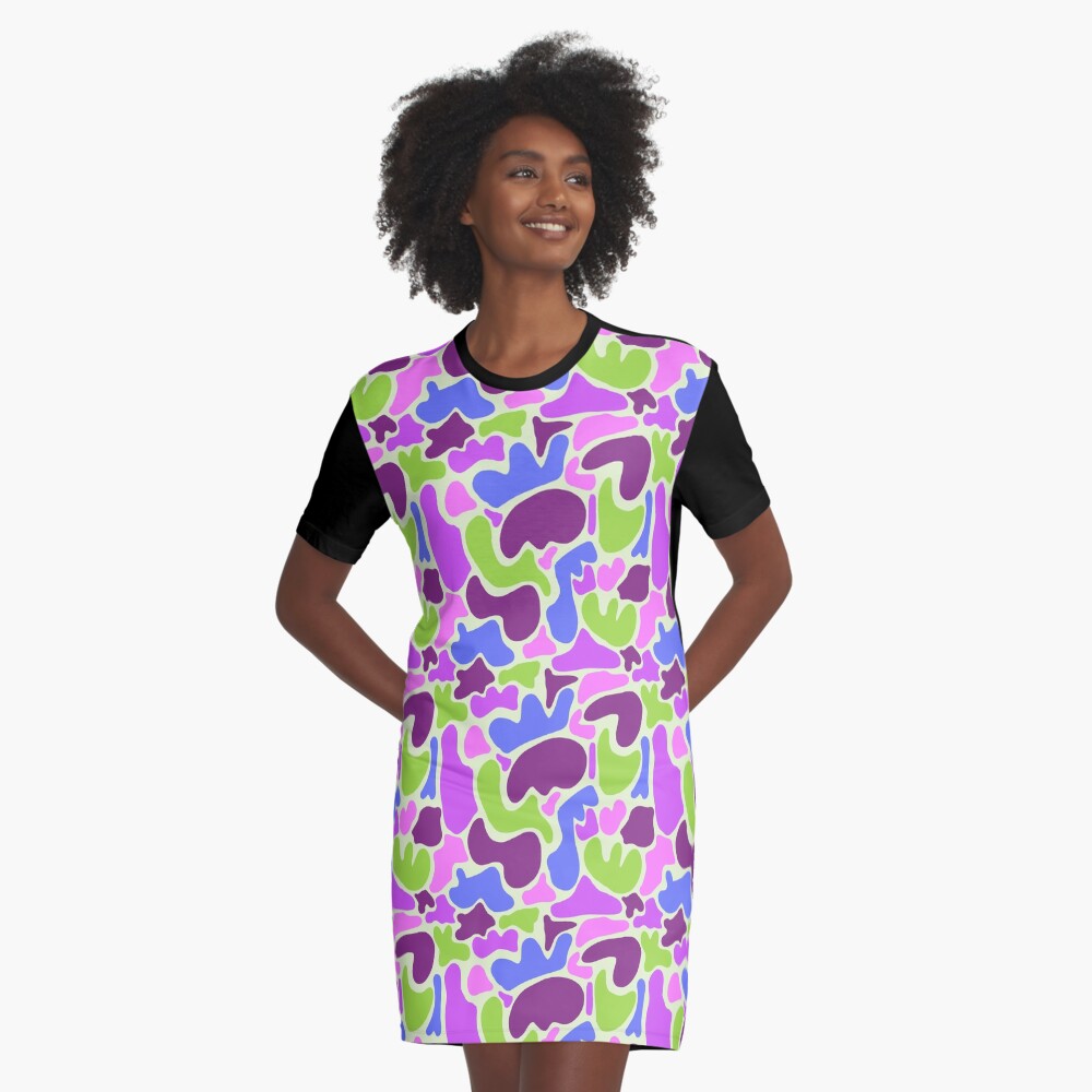 Item preview, Graphic T-Shirt Dress designed and sold by LilyBurgess.