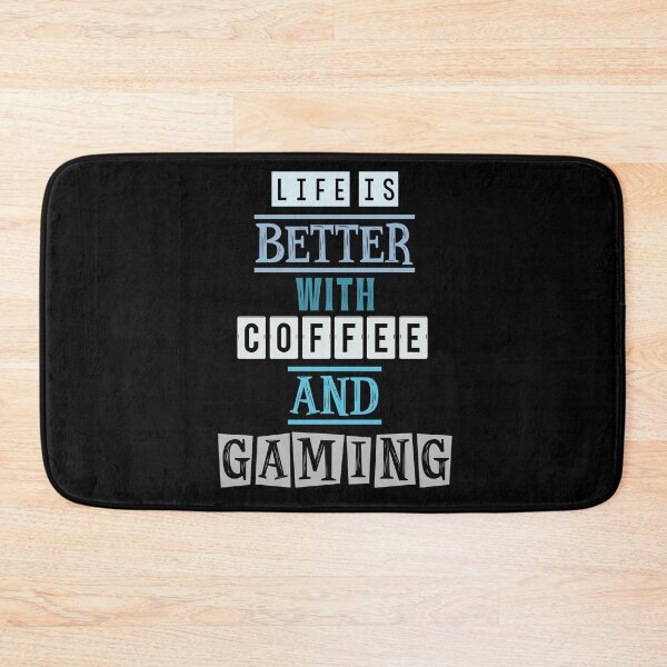 Item preview, Life is better with coffee and gaming 2 designed and sold by Mandala & More.
