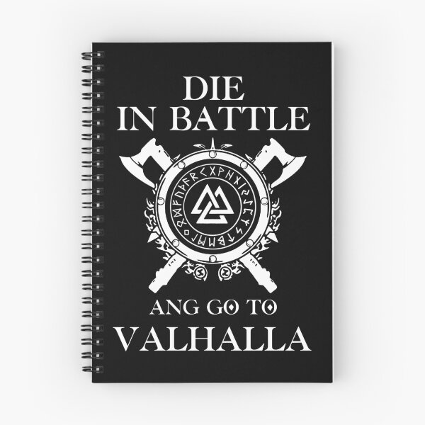 Item preview, Die in battle and go to Valhalla  designed and sold by AnyAmazingArt  ✌️.