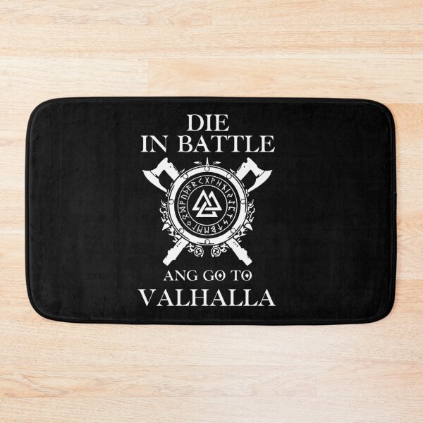 Item preview, Die in battle and go to Valhalla  designed and sold by AnyAmazingArt  ✌️.