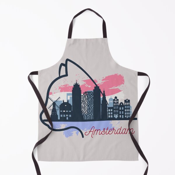 Item preview, Amsterdam Skyline cat's designed and sold by SbitarLemhabel.