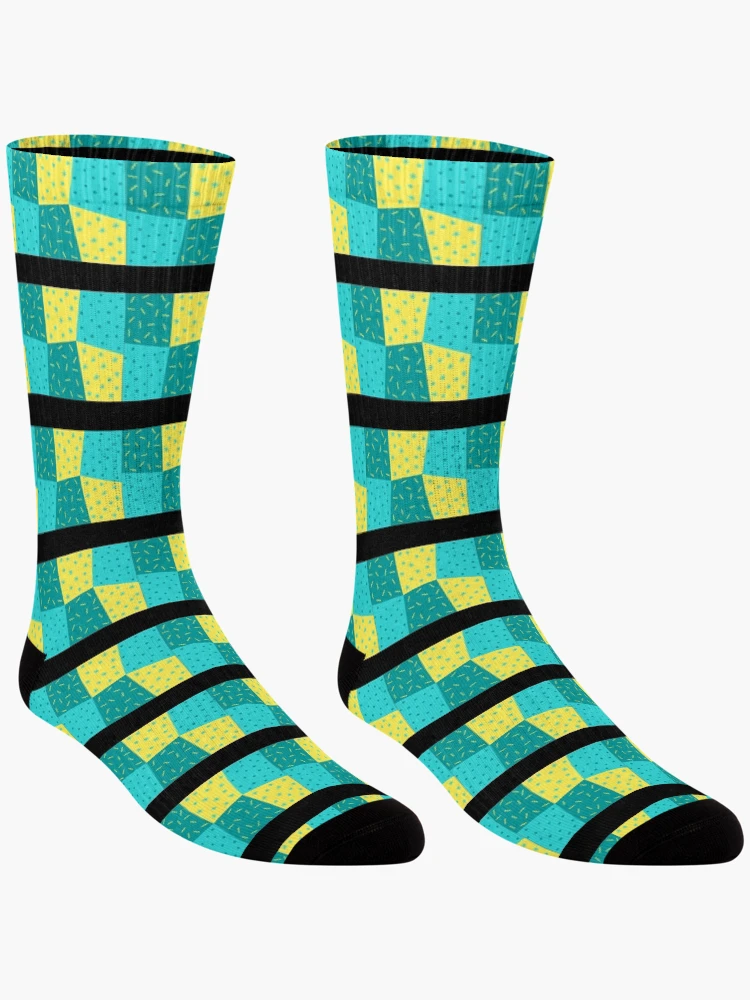 Thumbnail 3 of 5, Socks, ABSTRACTED designed and sold by PureGeometry.