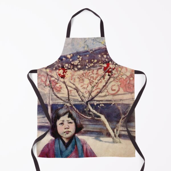Item preview, A Japanese Girl In Plum-Colour, 1904 designed and sold by H3rron-Arts.