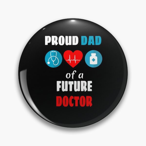 Item preview, Proud dad of a future doctor designed and sold by CraftsforKai.