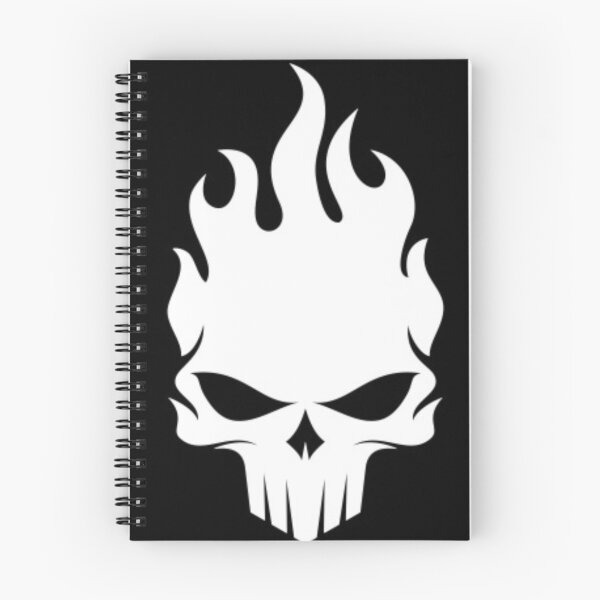 Item preview, Flaming  " P' Skull  designed and sold by mancavemerch.