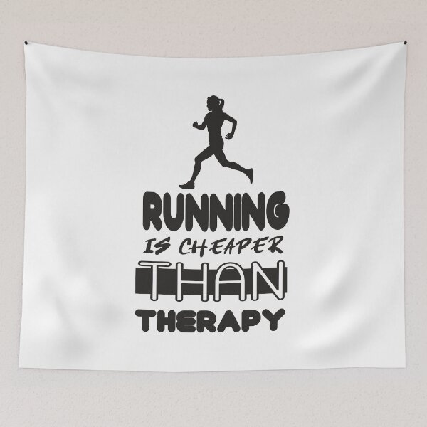 Item preview, running is cheaper than therapy designed and sold by DIGIL DOWN.