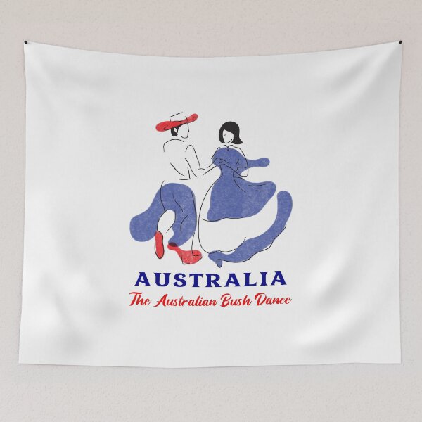 Item preview, The Australian Bush Dance - Australia designed and sold by Gavinstar.