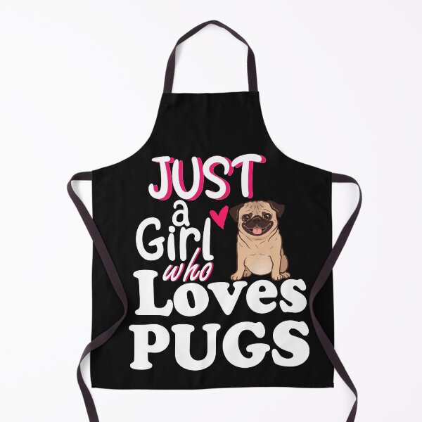 Item preview, just a girl who loves pugs designed and sold by Trendworld ⭐⭐⭐⭐⭐.