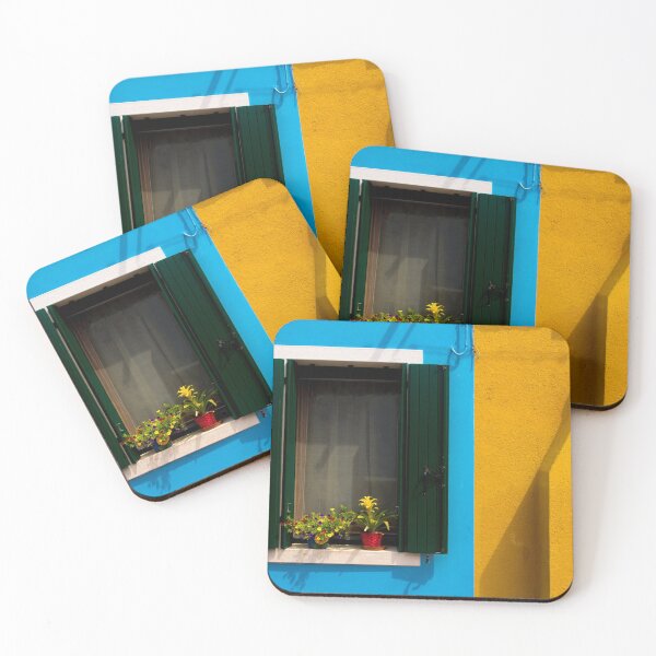 Item preview, Colorful window in Burano designed and sold by pietrofoto.