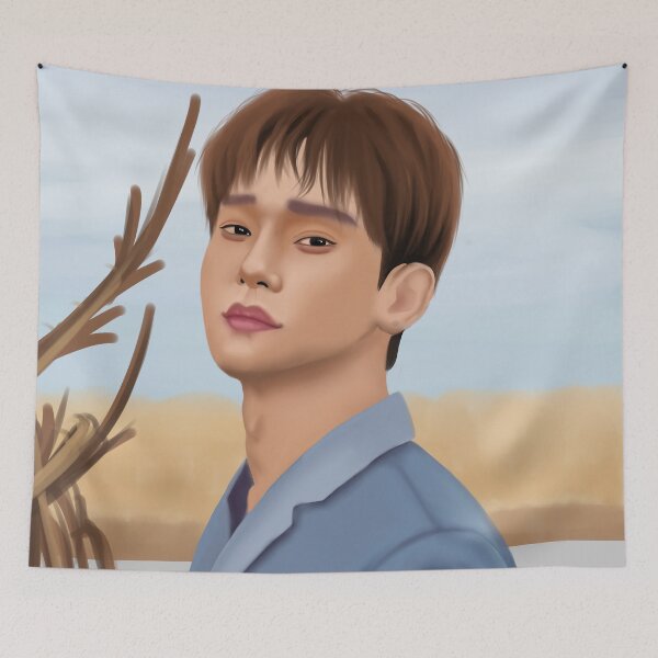 Item preview, EXO Chen Thunder Kpop Digital Fan Art designed and sold by rubellitesky.