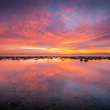 Artwork thumbnail, Sky Fire Reflected by Ralph Goldsmith