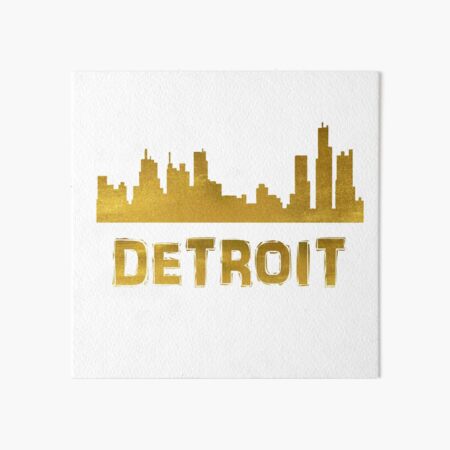 Artikel-Vorschau von Wolkenkratzer-Skylines von Detroit City, designt und verkauft von Han Zo.