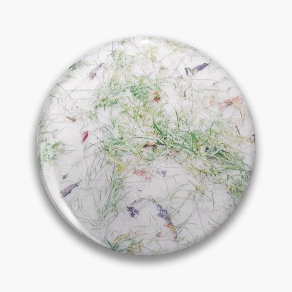 Item preview, First snow, natural background, green grass covered with snow  designed and sold by helenkaiy.