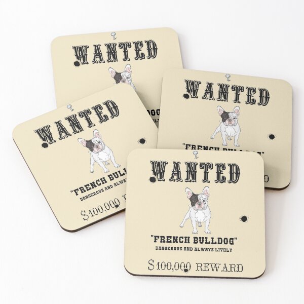 Item preview, French Bulldog Wanted designed and sold by albix81.