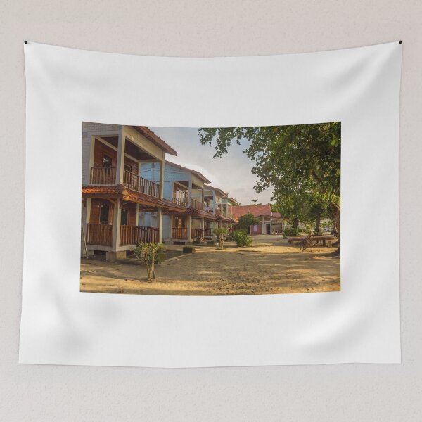 Item preview, Typical beach villa apartments on Pramuka Island, Thousand Islands, Indonesia designed and sold by SnapTPhotograph.