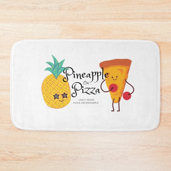 Item preview, I Only Know Pizza on Pineapple designed and sold by KindnessKawaii.