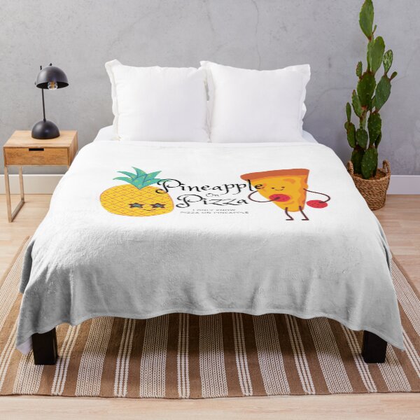 Item preview, I Only Know Pizza on Pineapple designed and sold by KindnessKawaii.