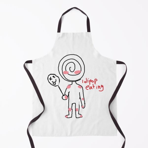 Item preview, lolipop eating - dumb meaningless drawings designed and sold by bunnyEmanArt.