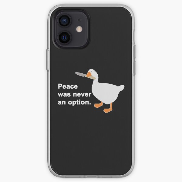 La paz nunca fue una opción Camiseta La paz nunca fue una opción Funda blanda para iPhone